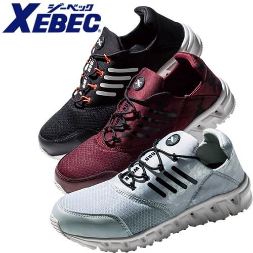レヴェドボゥ　N ジーベック（XEBEC） スリッポン プロスニーカー 85146 通気性 衝撃