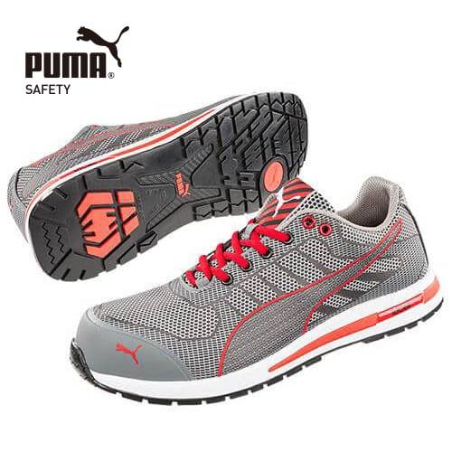 【未使用】プーマ セーフティー エクセレレイト 26.5㎝ 作業靴 安全靴 PUMA（プーマ） 送料無料 安全靴 エクセレレイト・ニット・ロー