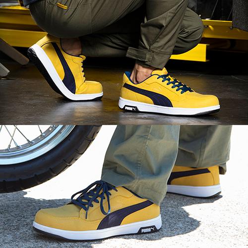 PUMA（プーマ） 安全靴 新作 レディース メンズ 静電 ヘリテイジ エア