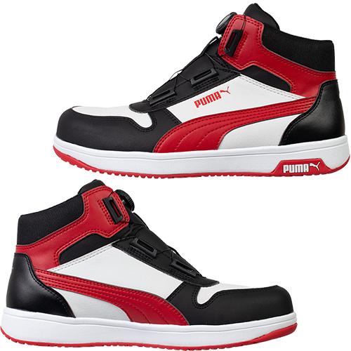 安全靴 ハイカット PUMA プーマ FRONTCOURT DISC MID フロント 安全靴 ハイカット PUMA プーマ FRONTCOURT DISC MID フロント