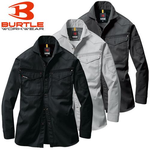 BURTLE バートル 作業服 春夏 ボタン付シャツ 1103 長袖シャツ