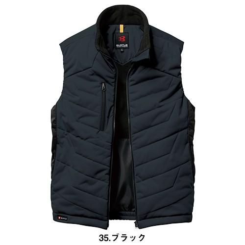 防寒ベスト バートル BURTLE 防風ストレッチ軽防寒ベスト 7414 作業着 防寒 作業服 2018年 新作 新商品 チョッキ カッコイイ メンズ|mamoru-k|05