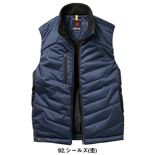 防寒ベスト バートル BURTLE 防風ストレッチ軽防寒ベスト 7414 作業着 防寒 作業服 2018年 新作 新商品 チョッキ カッコイイ メンズ|mamoru-k|07