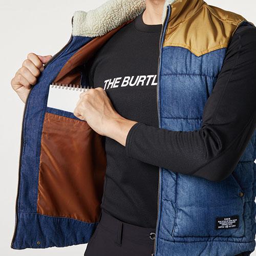 BURTLE（バートル） 電熱ウェア サーモクラフト 防寒デニムベスト 