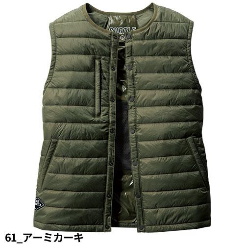 BURTLE（バートル） ダウンベスト 防寒ベスト チョッキ 防寒 インナー