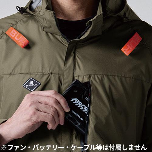 BURTLE（バートル） 【即日発送】EFウェア AIRCRAFT ACベスト(ファン
