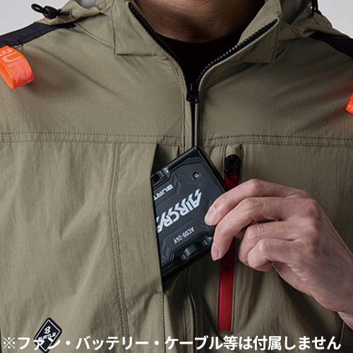 AIRCRAFT AC2084 L 新品未使用 AC2084 フ―ディベスト(ファンなし) AIRCRAFT バートル エアー