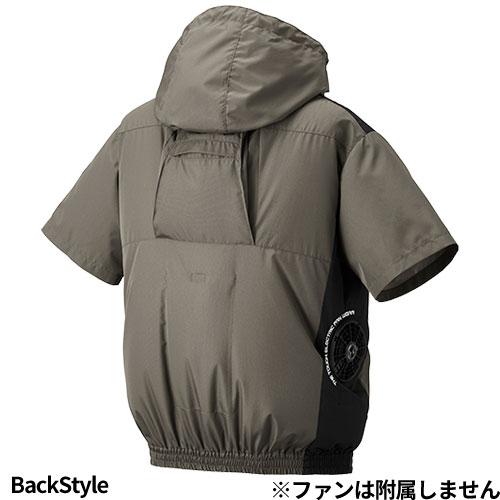EFウェア 作業服 アタックベース ATACK BASE The tough 空調風神服半袖