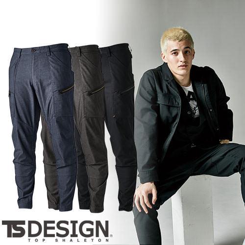 作業服 カーゴパンツ 藤和 TS Design X TECメンズニッカーズカーゴ
