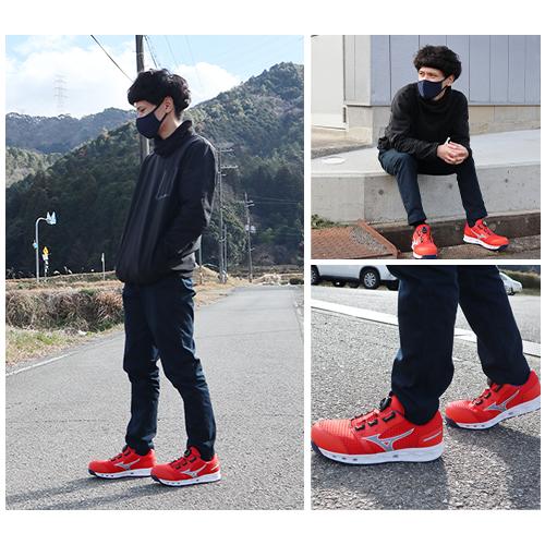 オールマイティ 安全靴 ミズノ boa 新作 2024年 MIZUNO ALMIGHTY VH51L