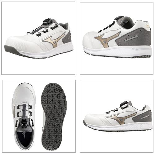 MIZUNO（ミズノ） 安全靴 boa 新作 オールマイティ 防塵 SU51L BOA 新