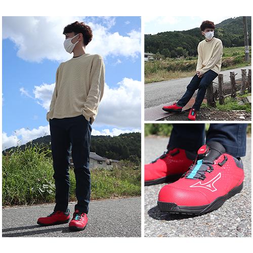 MIZUNO（ミズノ） 安全靴 boa 新作 MIZUNO ALMIGHTY TD2 51L BOA Ltd
