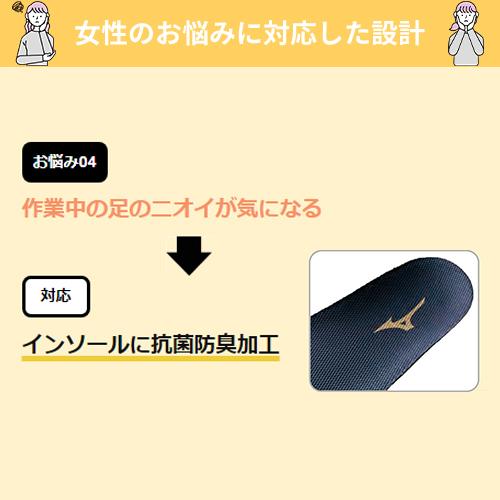 MIZUNO（ミズノ） 安全靴 レディース 軽い オールマイティ FS11L JSAA