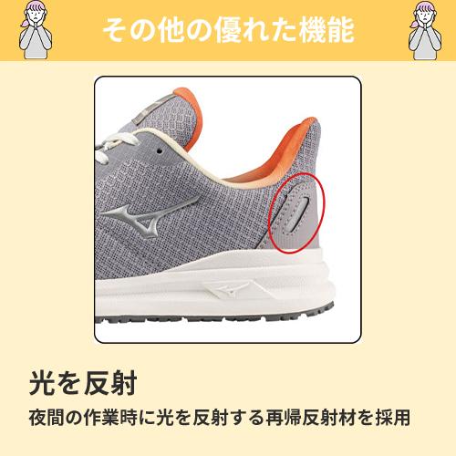 MIZUNO（ミズノ） 安全靴 レディース 軽い オールマイティ FS11L JSAA