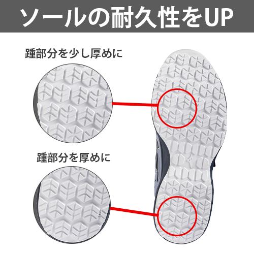 オールマイティ 安全靴 ミズノ MIZUNO ALMIGHTY LS3 22L 新作 2026年