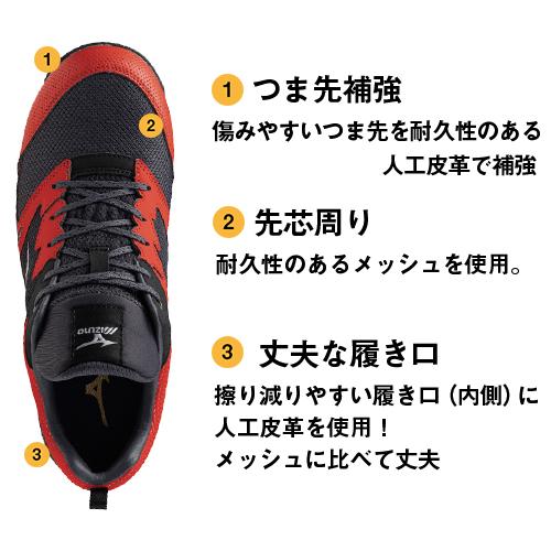 MIZUNO（ミズノ） 安全靴 MIZUNO ALMIGHTY VS Ltd オールマイティ VS