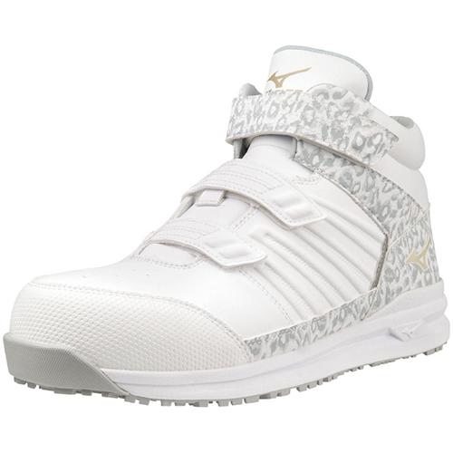 ★2/26-28限定値下げ★ 美品♥27インチ afficheホワイト PUMA 安全靴 ハイカット プーマ 新作 静電 フロントコート