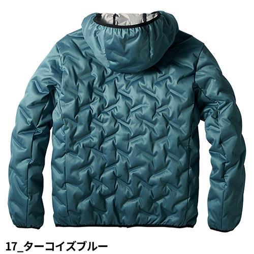 ドカジャン ダウン 防寒ジャケット クロダルマ 防風 撥水 保温 軽量 