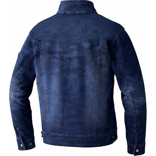 デニムジャケット 自重堂 Z-DRAGON ジージャン ストレッチ 迷彩 黒