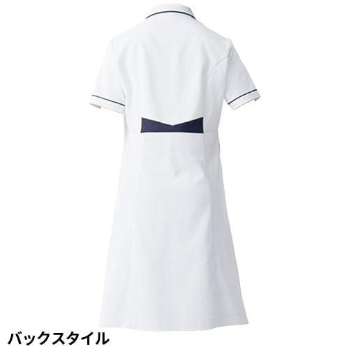 ワンピース 白衣 ナース服 半袖 WH12000 自重堂 whisel ホワイセル