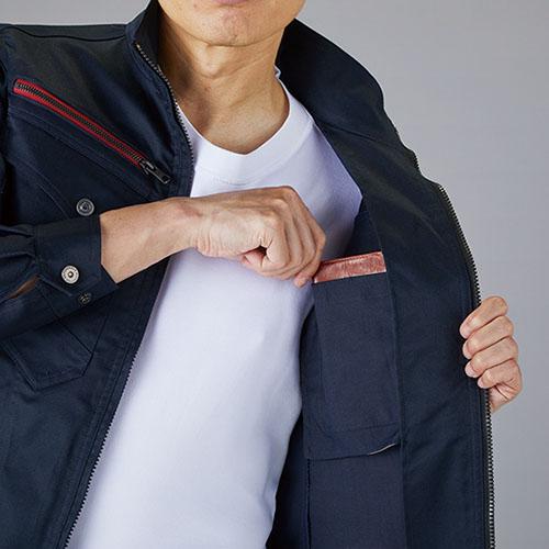 MLH コート 作業服 ジャンパー 自重堂 エコストレッチジャンパー 73400 作業着