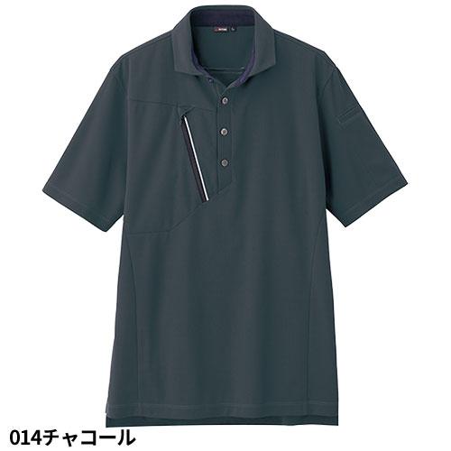 アイトス 作業服 ポロシャツ 半袖 AITOZ 半袖ポロシャツ（男女兼用