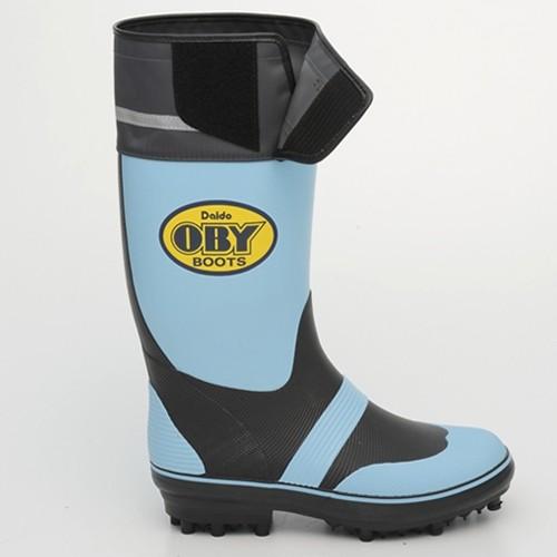 長靴 大同石油 オビーブーツ NS ワイド スパイク付き #71BW レイン