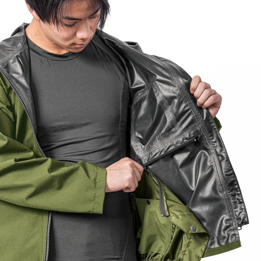 合羽 上下セット Makku マック AirRain+ エアレインフォーシーズン
