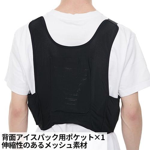 アイスベスト保冷剤×3個　4セット アイスベスト INGENIO 男女兼用 2025 保冷剤3個付 メンズ