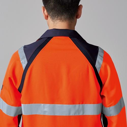 高視認ブルゾン 高視認性安全服 Asahicho 旭蝶繊維 作業着 高視認性