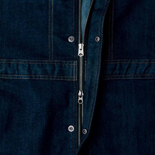 作業服 秋冬 つなぎ デニム Asahicho 旭蝶繊維 K122 作業着 通年