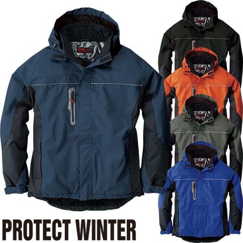 ドカジャン 防寒ブルゾン SOWA 防水 撥水 中綿 反射 マウンテン