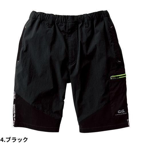 作業服 ハーフパンツ 桑和 SOWA 0388-07 作業着 春夏 ストレッチ 冷感