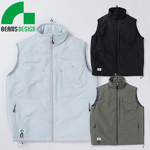 防寒ベスト 桑和 SOWA  BEAMS DESIGN 防寒ベスト 8614-06 作業着 防寒 作業服 カッコいい タウンユース アウトドア スポーツ カジュアル 防寒ベスト 桑和 SOWA BEAMS DESIGN 8614-06 作業着 防寒 作業服