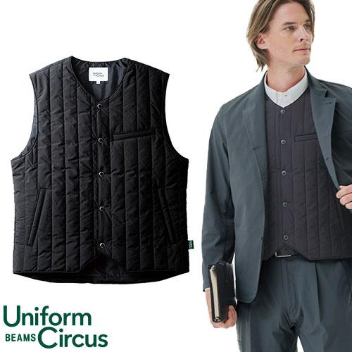 防寒ベスト 桑和 SOWA Uniform Circus BEAMS U7734-06 作業着 防寒