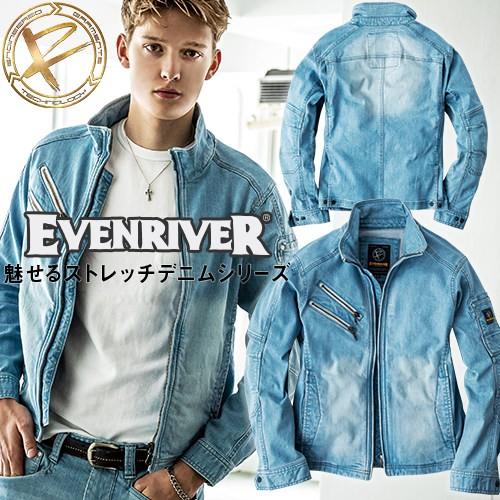 デニムジャケット イーブンリバー EVENRIVER ジージャン デニムジャケット イーブンリバー EVENRIVER ジージャン