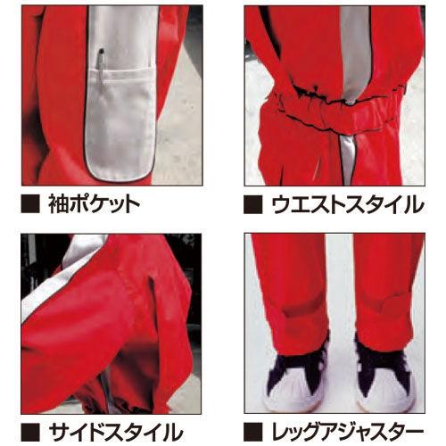 作業服 つなぎ クレヒフク KURE 半袖ピットスーツ KR703 作業着 春夏