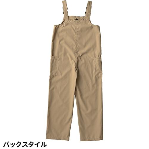 ベージュ オーバーオール・つなぎ、オシャレ オーバーオール つなぎ 作業着 作業服 レディースサロペット 80142
