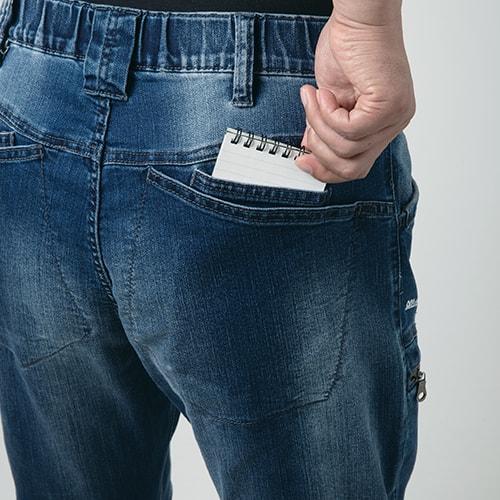 作業服 デニム タカヤ商事 TAKAYA リラックステーパード GC-A912 作業