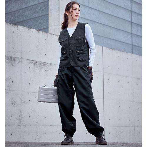 中古美品　ハチヤーズ　セット（パンツ・上着） 作業服 パワーカーゴ カーゴパンツ ワークパンツ 村上被服 鳳凰 HOOH
