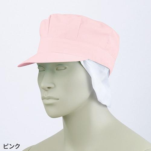 特価 ][メール便対応]衛生帽子 衛生キャップ 天メッシュ 八角帽子 たれ