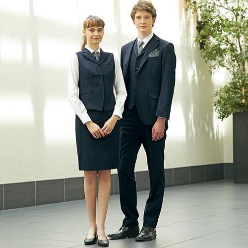 ベスト 制服 ユニフォーム 住商モンブラン BN6011-9 飲食店 レストラン 
