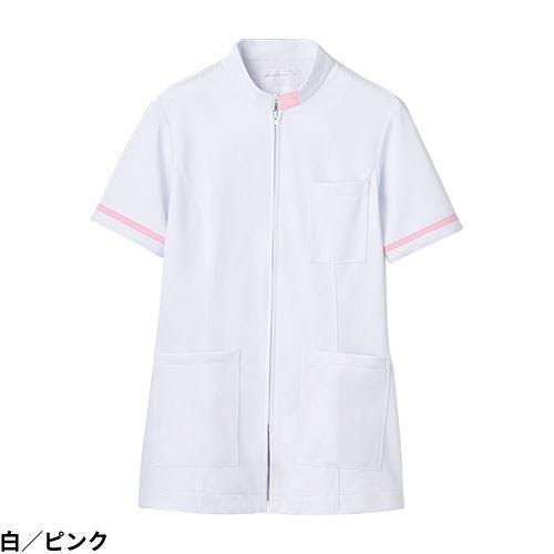 ケーシー 白衣 ジャケット 73 -1282 〜 -1288 医療 住商モンブラン レディース 医師 医者 看護師 病院 夏 冬 ジップアップ ...