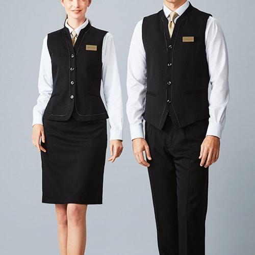 ベスト 制服 ユニフォーム ボンユニ BONUNI ボストン 15118-99 飲食店