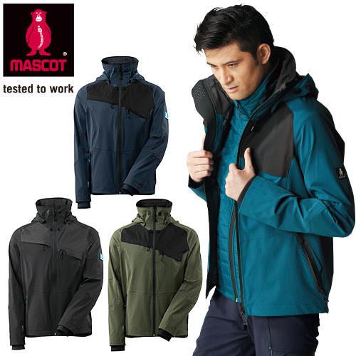 レインジャケット マスコット MASCOT レインジャケット 17001 レインウエア 合羽 カッパ 反射材 ストレッチ 撥水 防水 レインジャケット マスコット MASCOT 17001 レインウエア 合羽 カッパ