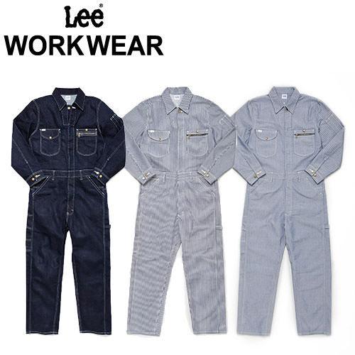 作業服 つなぎ Lee ユニオンオール LWU39001 作業着 通年 秋冬 オーバーオール デニム おしゃれ シンプル スタイリッシュ 作業服 つなぎ Lee ユニオンオール LWU39001 作業着 通年 秋冬