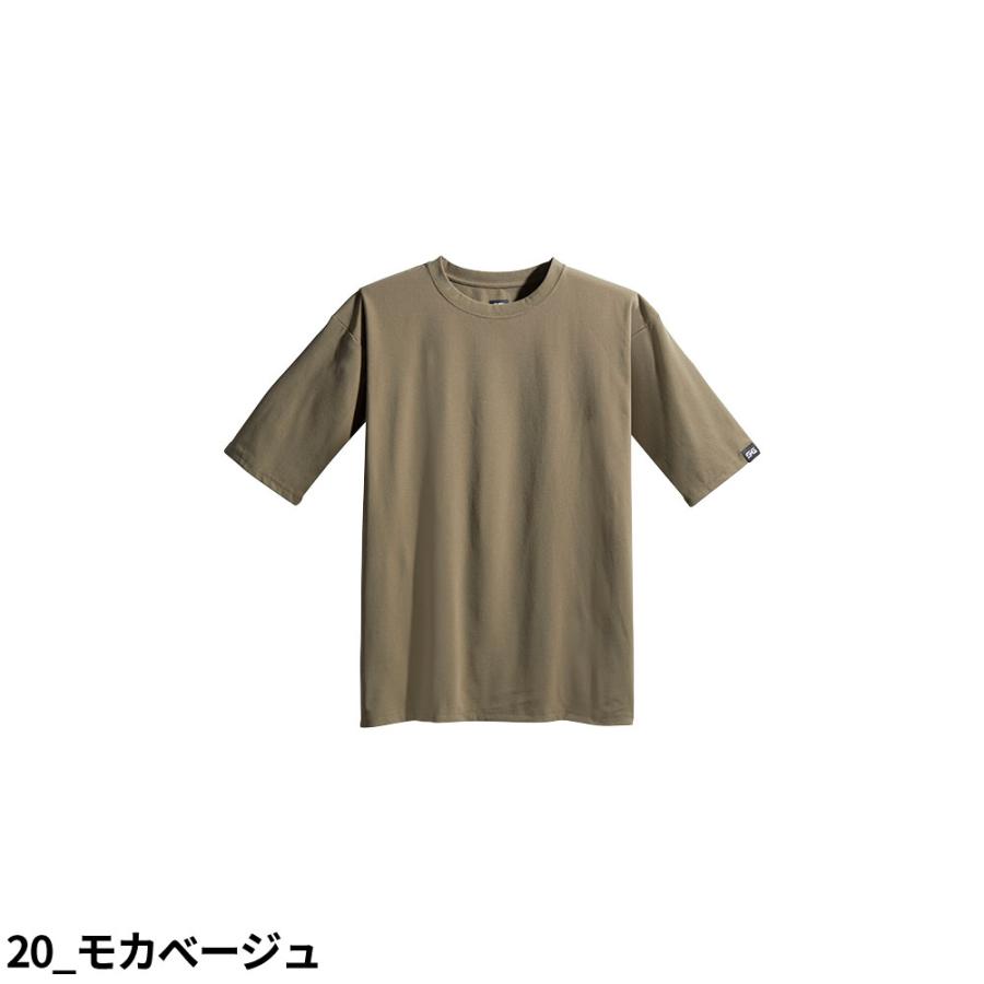 半袖Tシャツ カジュアル シンメン コットンライクオーバーサイズT