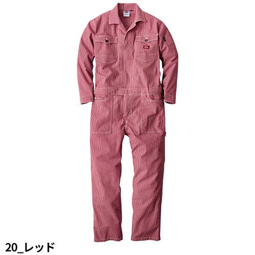 作業服 つなぎ ディッキーズ Dickies ストレッチヒッコリー ツナギ D