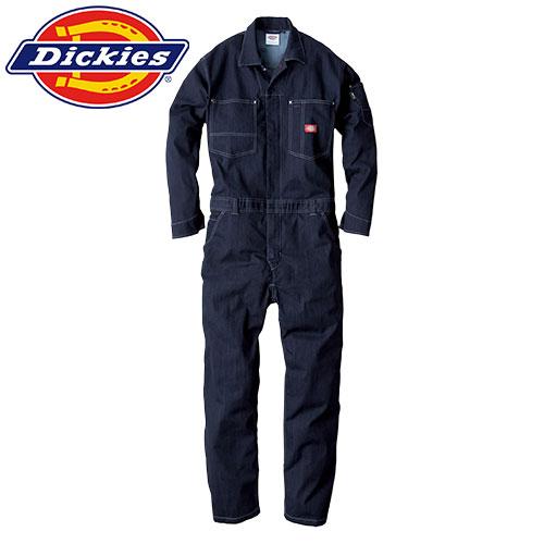 作業服 デニムツナギ ディッキーズ Dickies CORDURAストレッチデニムツナギ D-756 作業着 通年 秋冬 作業服 デニムツナギ ディッキーズ Dickies CORDURAストレッチデニム