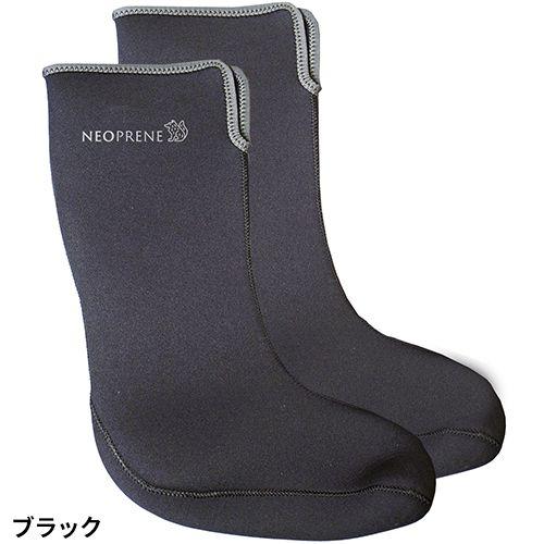 防寒ソックス 知智プラン ネオプレーンロングソックス 3mm
